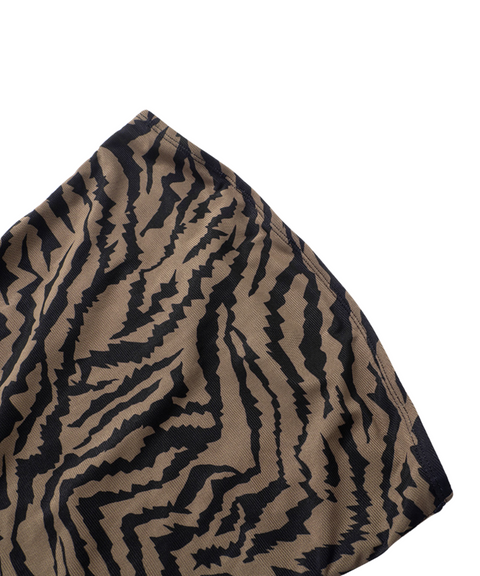 Leopard Print Tube Dress