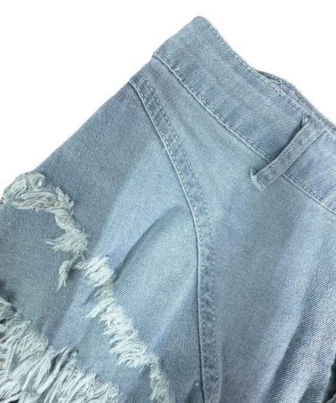 High Waist Denim Shorts