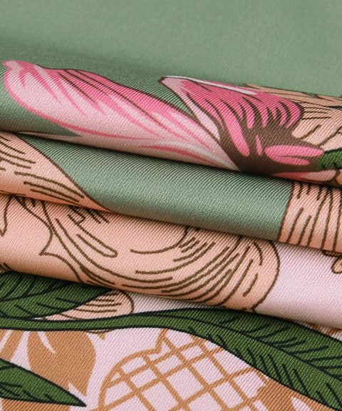 Long Printed Maxi Dress