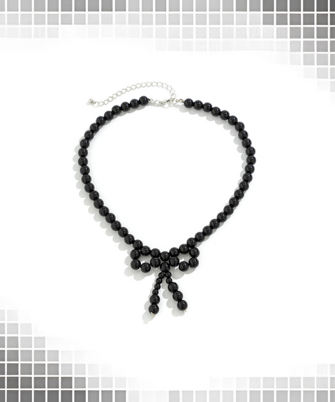 French Bow Necklace