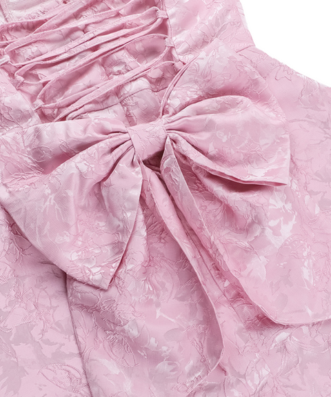 Strapless Bow Dress