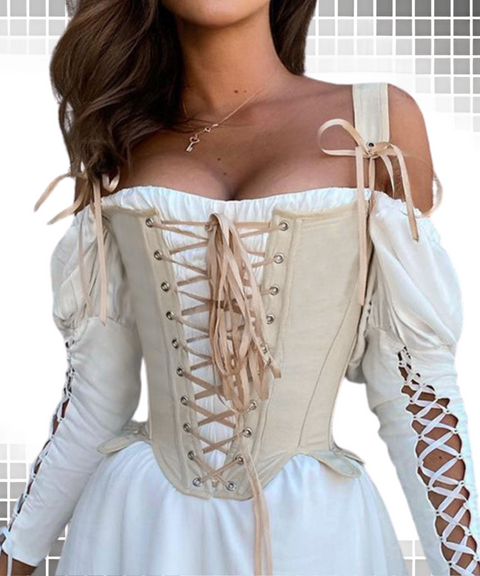 Bandage Waist Slim Top