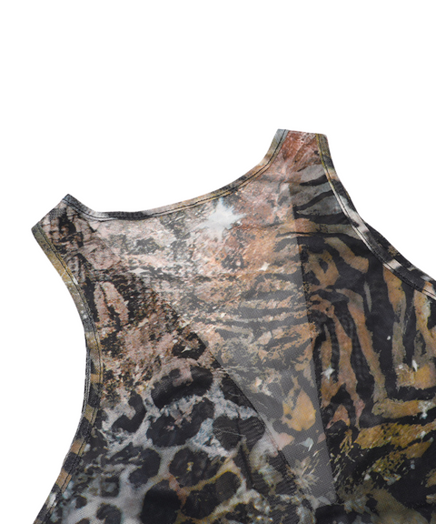 Halter Top And Skirt Set