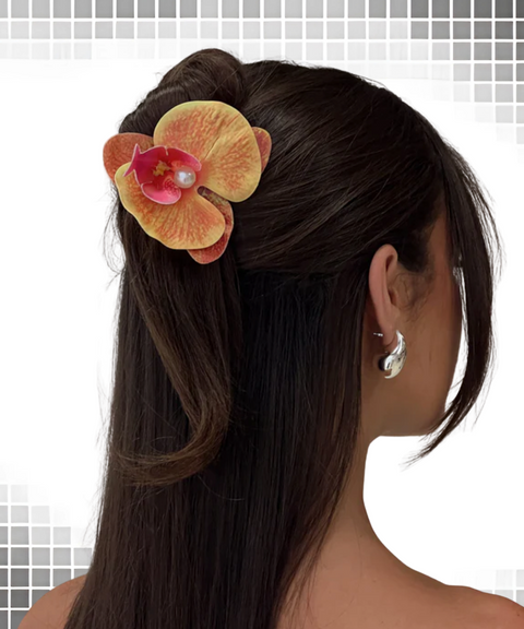 Flower Hairpin Headdress