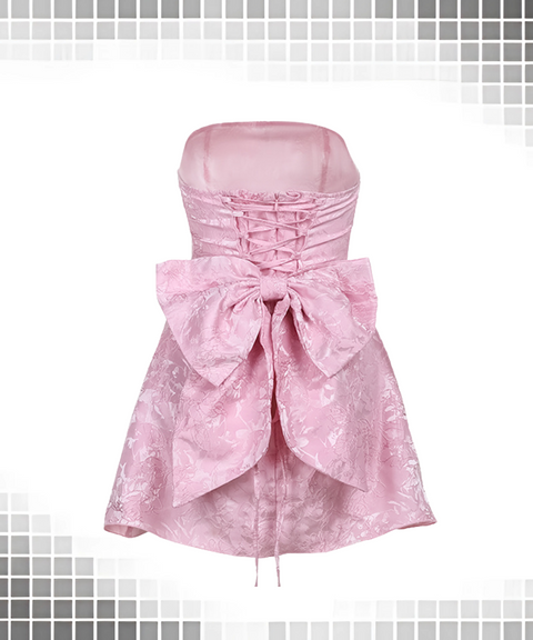Strapless Bow Dress