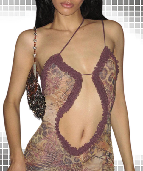 Printed Maxi Dress