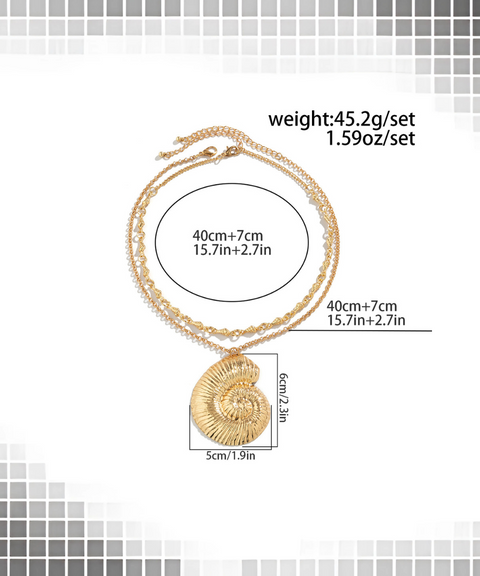 Beach-Style Pendant Necklace