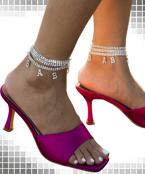 Multi-Layered Tassel Anklet