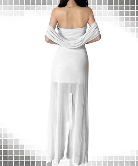 Hooded Tube Dress for Versatile Wear