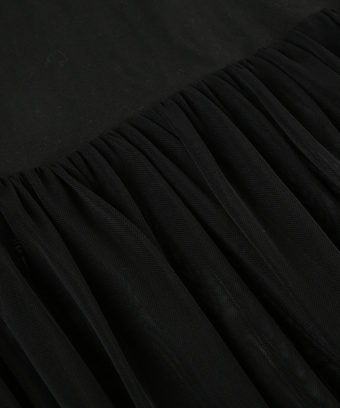 Tulle Dress With Tube Top