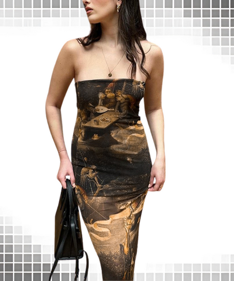Printed Dress