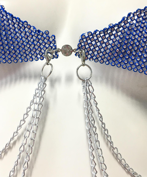 Metallic sequined music festival party camisole top