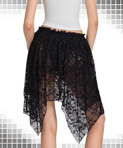 Lace Layered Skirt