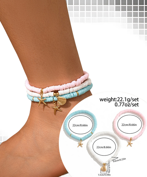 Beach-Style Shell Multi-Layered Necklace