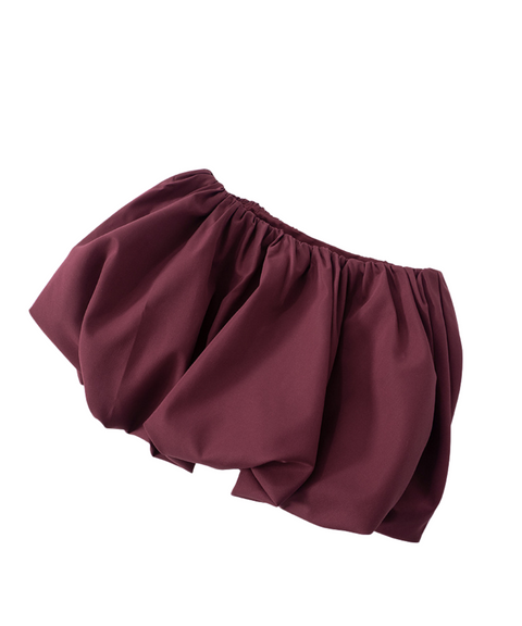 Twisted Top and Bud Skirt Set