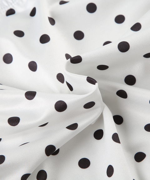 Polka Dot V-Neck Vest Top