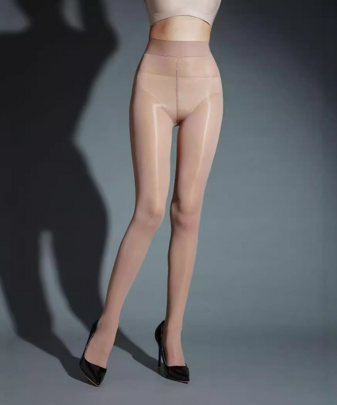 Thin high elastic stockings