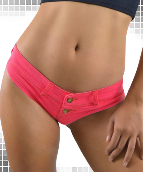 Women's Sexy Clothing, Sexy Low-Rise Denim Shorts, Nightout, OOTD