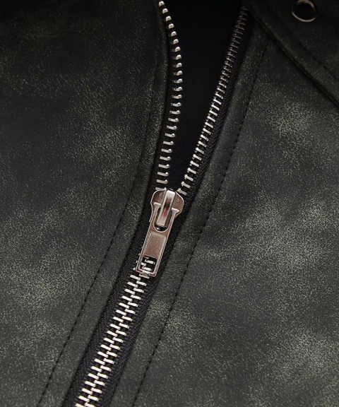 Cross-belt PU Skirt