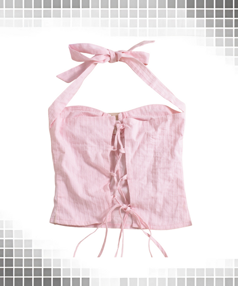 Bandage halter neck top