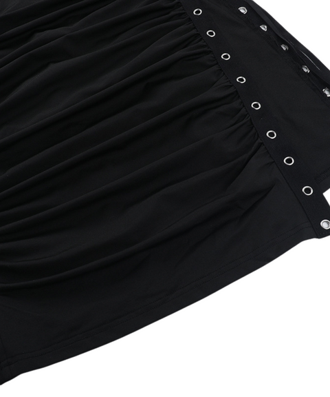 Lace-Up Dress