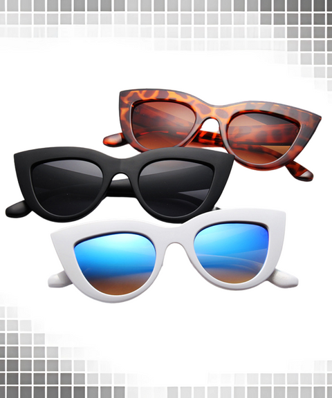 Oversized Cat-Eye Sunglasses
