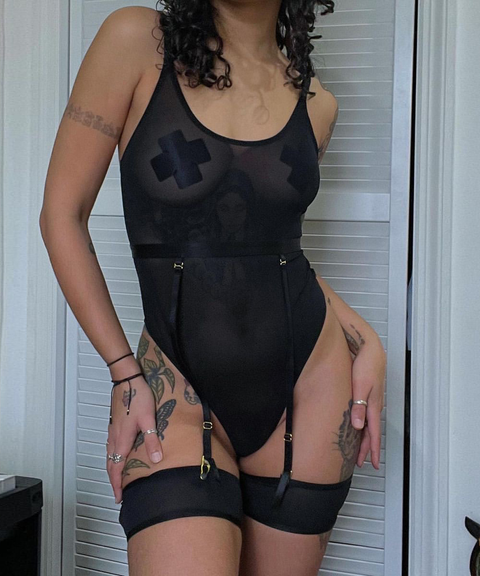 Long-sleeved camisole bodysuit three-piece set