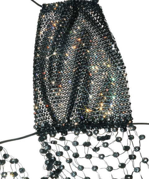 Women's Sexy Clothing, Rhinestone Camisole Patchwork Vest, Nightout, OOTD