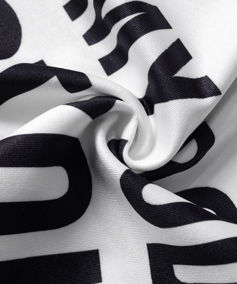 Letter Print Vest My Body Not Yours