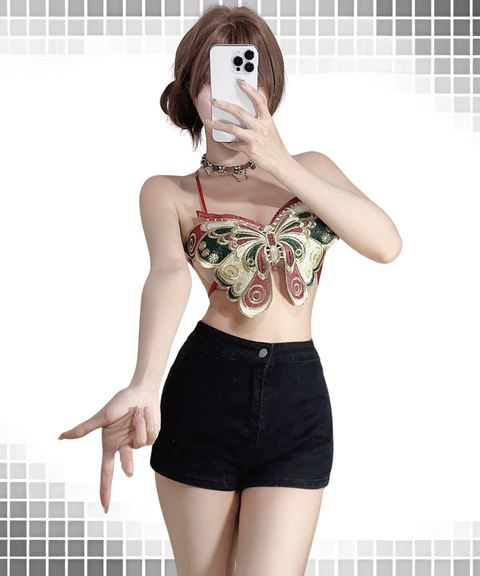 Bow-knot Halter Top