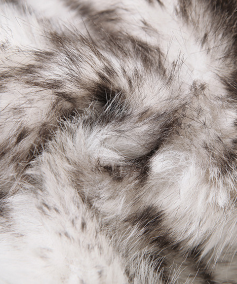 Sexy plush cardigan long-sleeved jacket