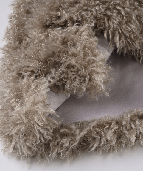 Plush mini skirt/half-length skirt, Nightout OOTD