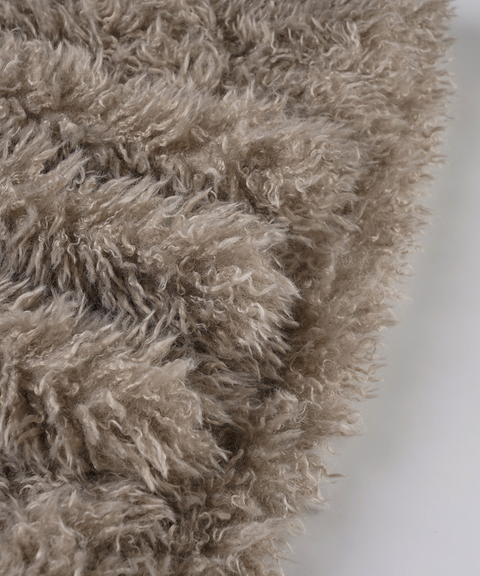 Plush mini skirt/half-length skirt, Nightout OOTD