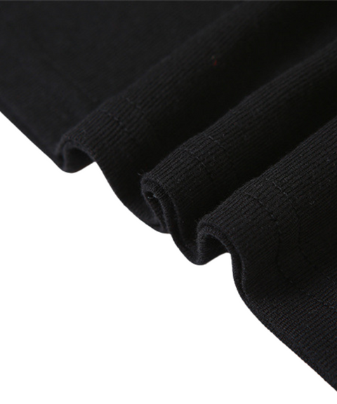 Sailor-neck Long-sleeved T-shirt