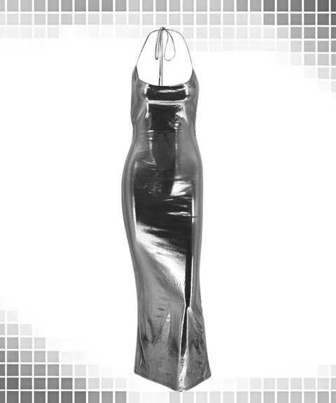 Sexy suspender bodycon dress