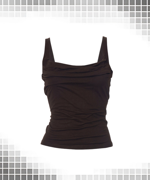 Pleated camisole