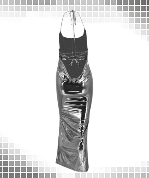 Sexy suspender bodycon dress