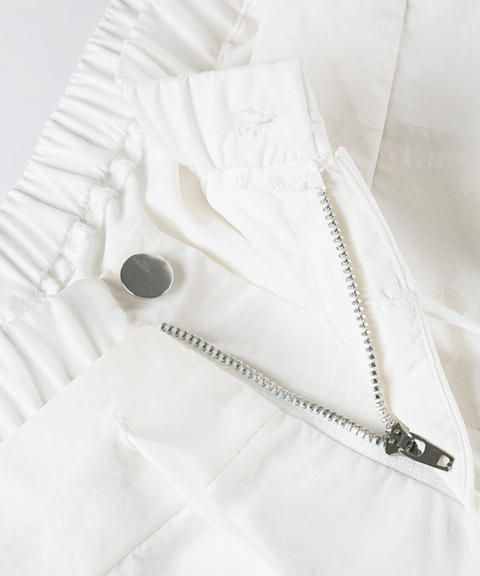 Low-Waist Loose Straight Trousers