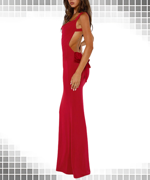 Sexy bow bodycon dress