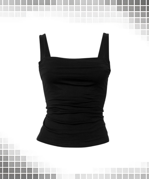 Pleated camisole