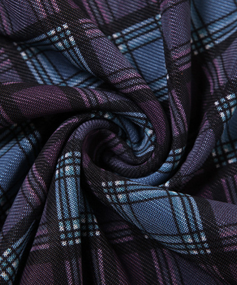 Vest plaid skirt set