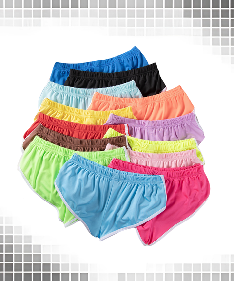 Sexy stretch sports shorts yoga pants