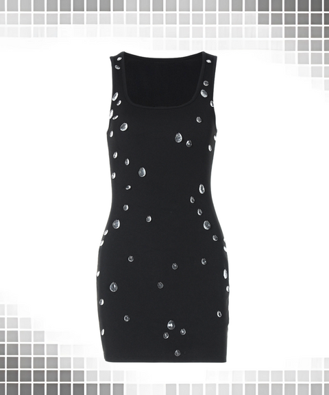 Beaded Sleeveless Dress
