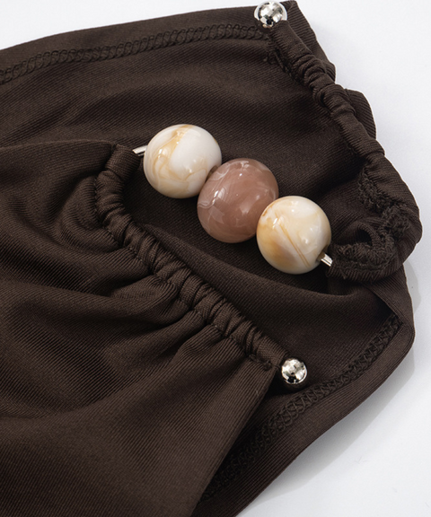 One-shoulder light top