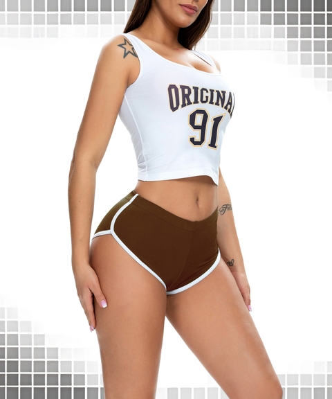 Sexy stretch sports shorts yoga pants