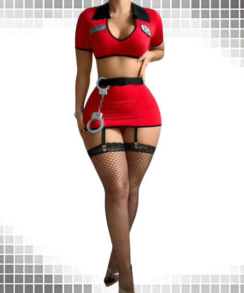 Sexy uniform cosplay set