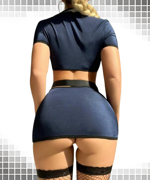 Sexy uniform cosplay set