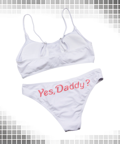 Women's Sexy Clothing, Sexy letter print bikini set