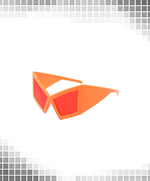 Futuristic Oversized Sunglasses