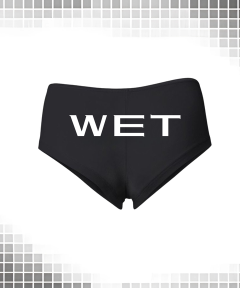 Women's Sexy Clothing, “WET"Low-rise hot shorts, Nightout OOTD